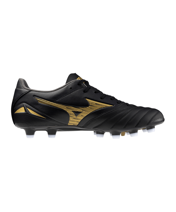 Mizuno Morelia Neo IV Pro FG Aurum Schwarz Gold F50 - schwarz
