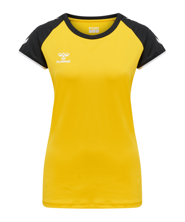 Hummel hmlCORE VOLLEY Stretch T-Shirt Damen F5269 - gelb