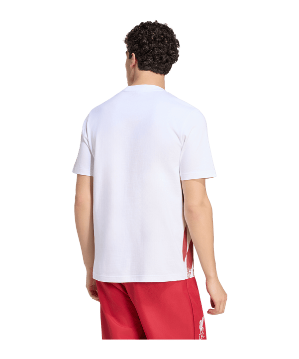 adidas FC Liverpool Stadium T-Shirt Weiß