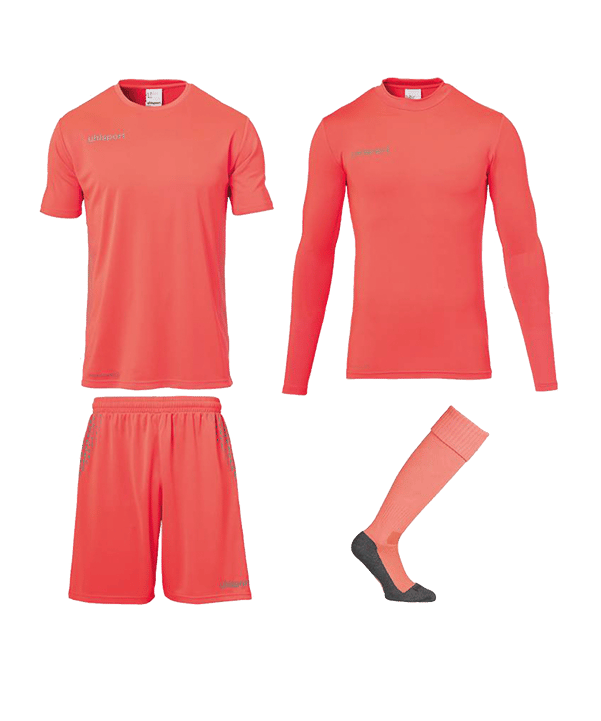 uhlsport Score Torwartset Rot Grau F02 - rot