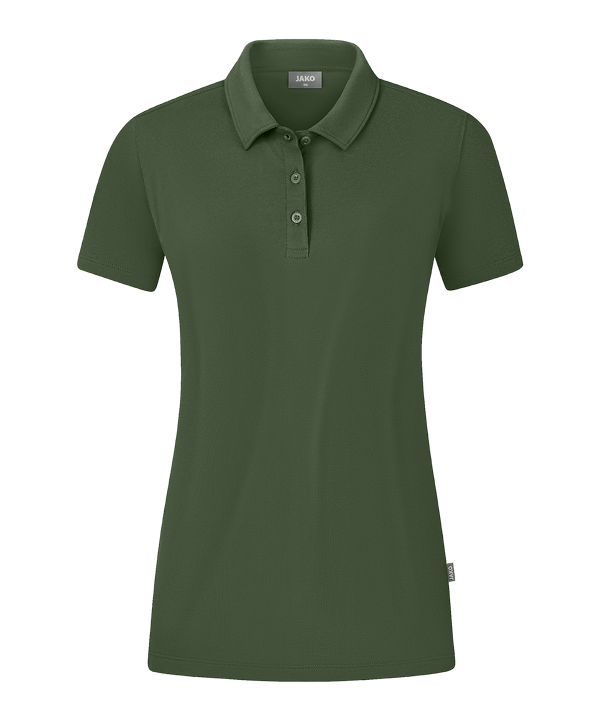 JAKO Organic Stretch Polo Shirt Damen Grün F240 - gruen