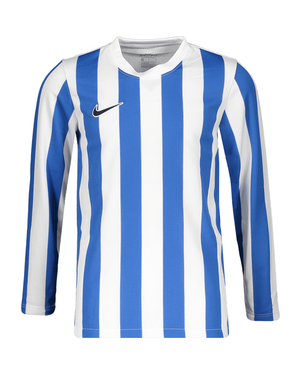 Nike Division IV Striped Trikot langarm Kids F102 - weiss
