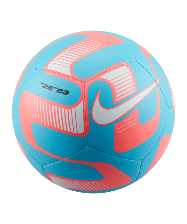 Nike Pitch Trainingsball Blau Rot F416 - blau