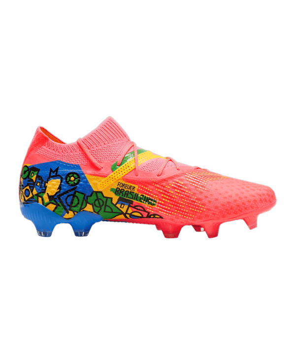PUMA FUTURE 7 Ultimate FG/AG NJR COPA Pink Schwarz F01 - pink
