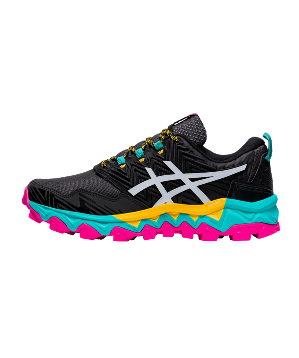 Asics Gel-FujiTrabuco 8 Running Damen Schwarz F003 - schwarz