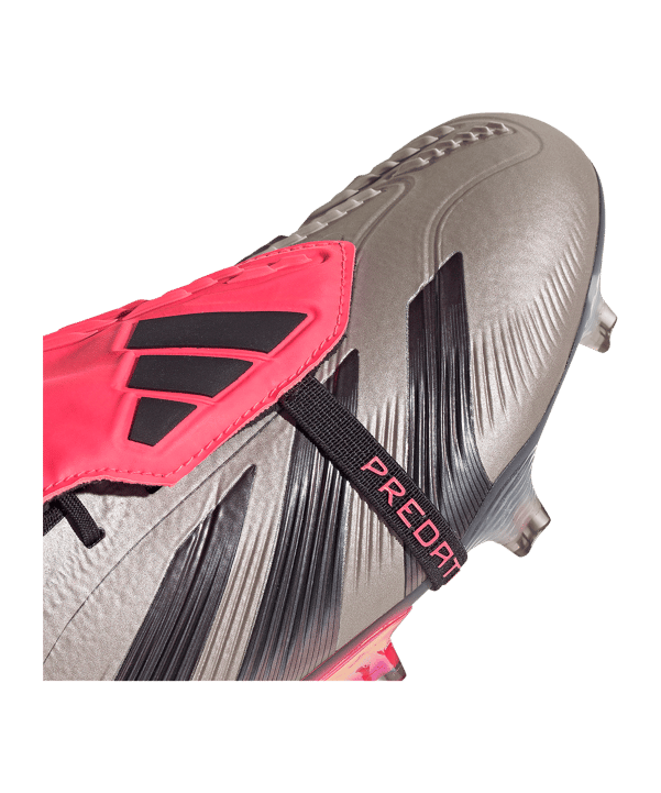 adidas Predator Elite FT FG Vivid Horizon Grau Pink - grau