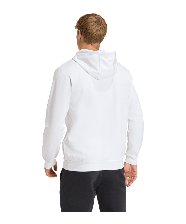 adidas Entrada 26 Kapuzenjacke Weiß - weiss