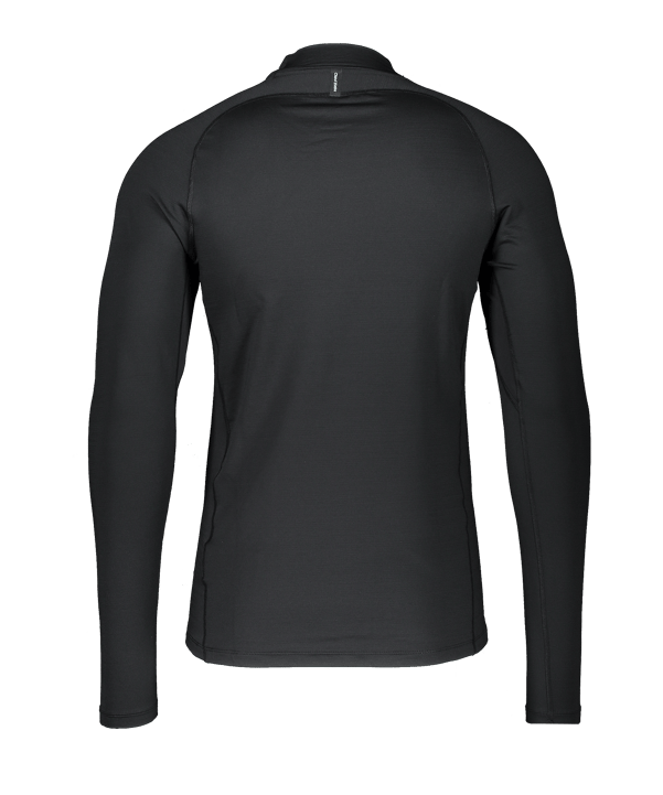 Sweatshirt Nike Pro Warm Mock noir et blanc F010 - noir