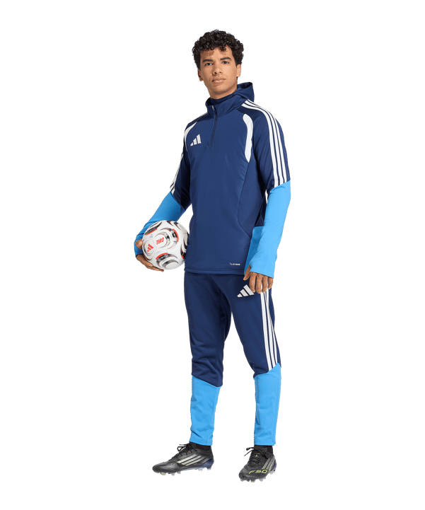 adidas Tiro 26 Competition Wintersized Sweatshirt Dunkelblau - blau