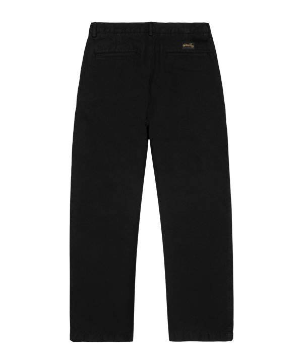 Stan Ray Pleated Chino Hose Schwarz FBT - schwarz