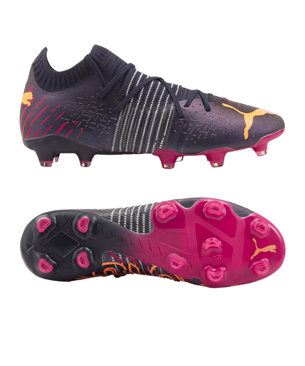 PUMA FUTURE 1.2 Flare FG/AG Blau Orange Lila F05 - lila