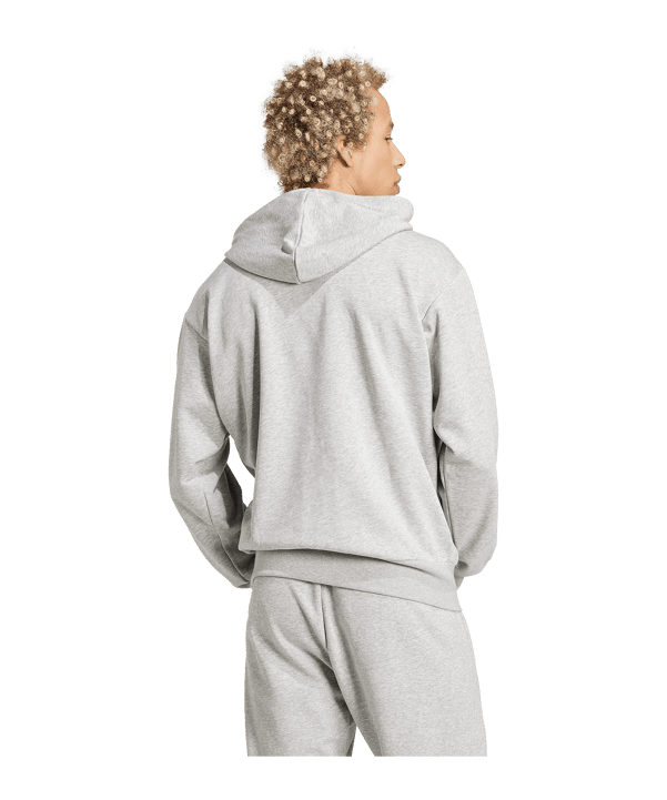 adidas Essentials French Terry Hoody Grigio - grigio