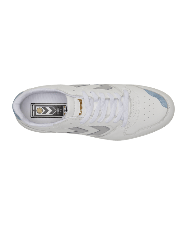 Hummel Power Play Leather Sneaker Weiss F9051 - weiss