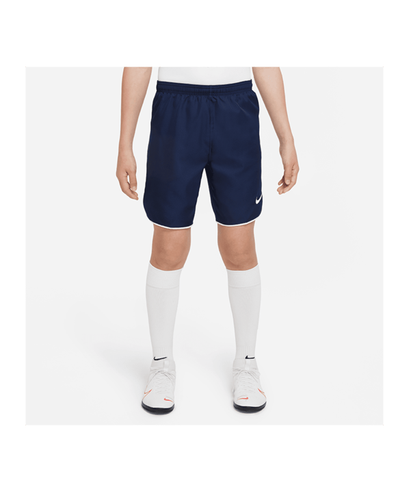 Nike Laser V Woven Short Kids Blau Weiss F410 - blau