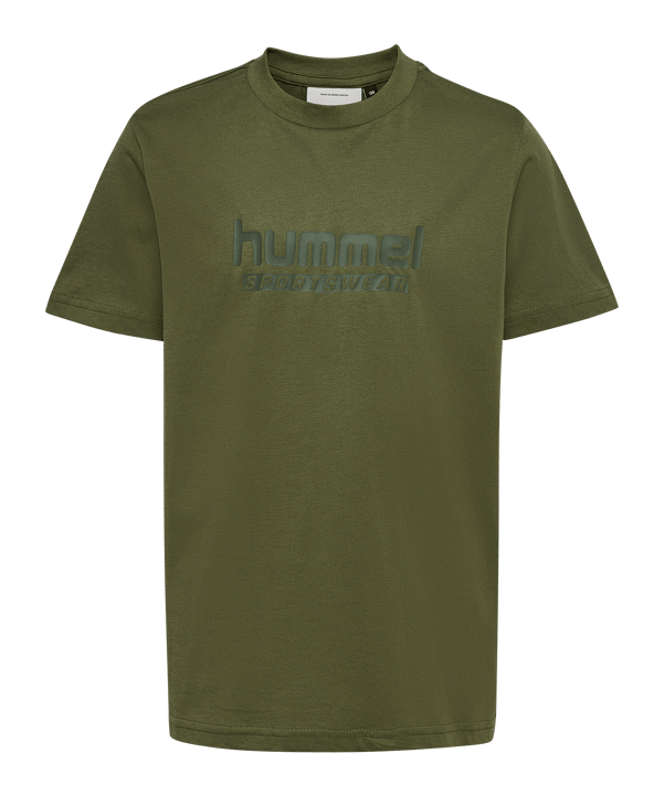 Hummel Base T-Shirt Kids Grün F6603 - gruen