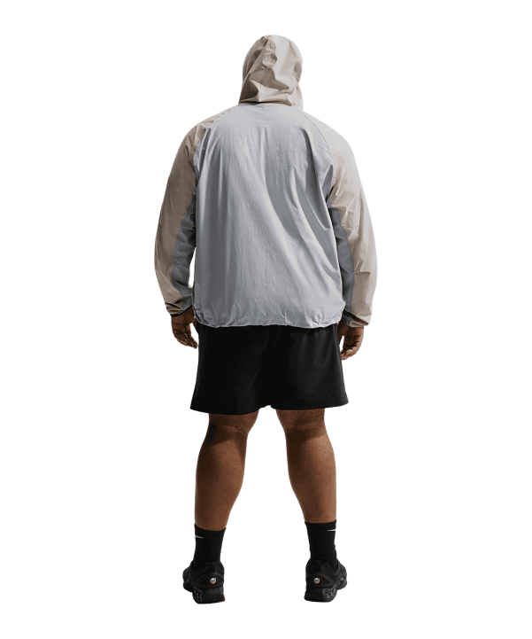 Nike Dri-Fit Tech Woven Windjacke Grau F012 - grau