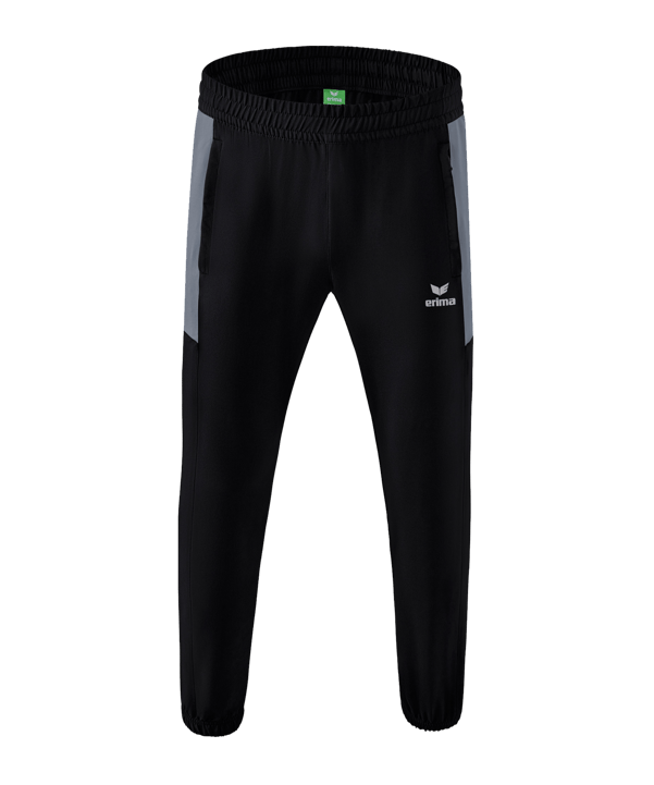 Erima Team Präsentationshose Schwarz Grau - schwarz