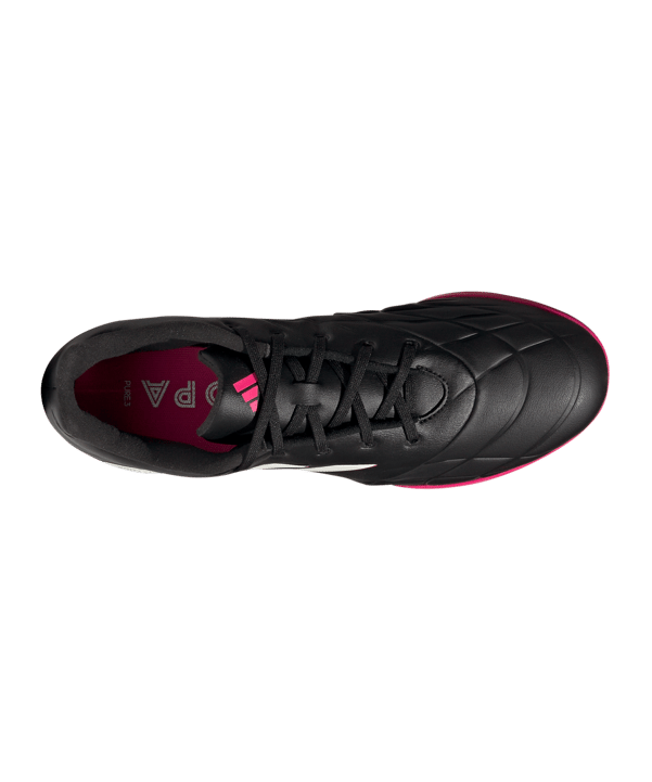 adidas COPA Pure.3 TF Own Your Football Schwarz Weiss Pink - schwarz
