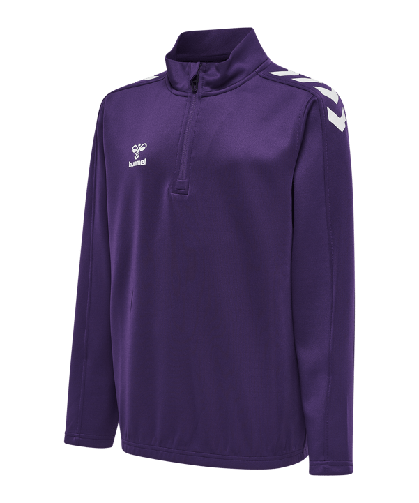 Hummel hmlCore XK HalfZip Sweatshirt Kids F3332 - lila