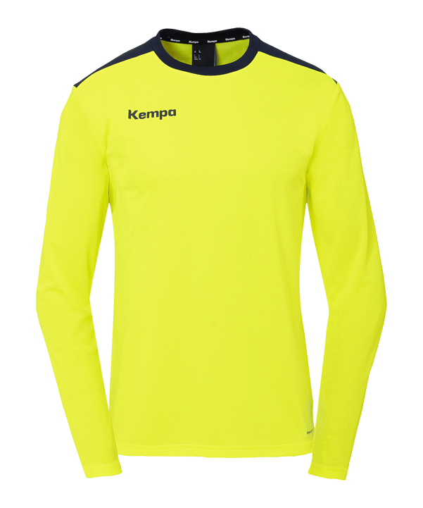 Kempa Shirt met lange mouwen Geel K92 - geel