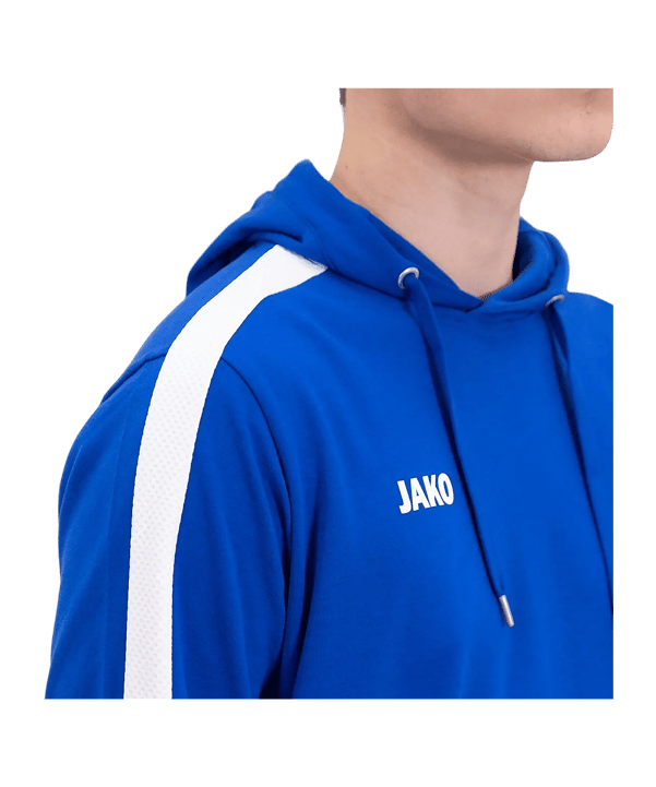 JAKO Power Hoody Blauw K400 - blauw