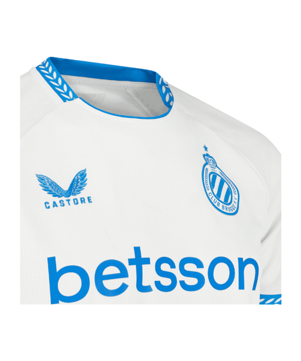 Castore FC Brügge Trikot Auswärts 2025/2026 Weiß F123 - weiss