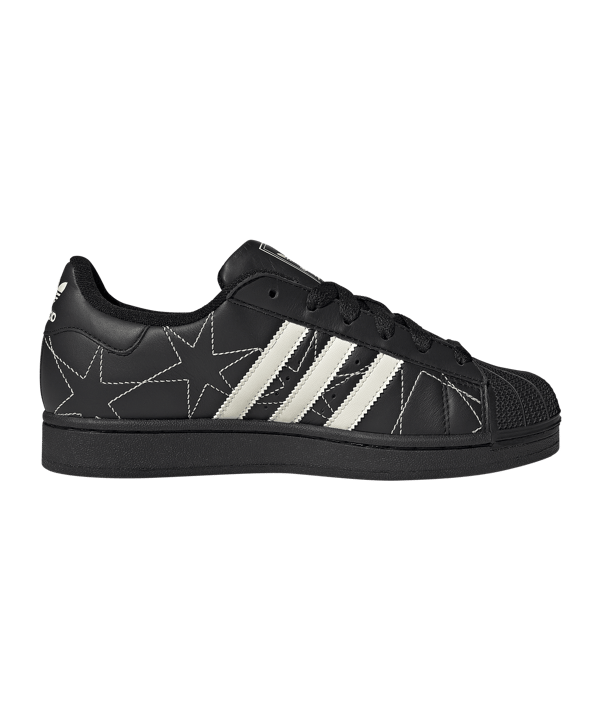 adidas Originals Superstar II Damen Schwarz - schwarz