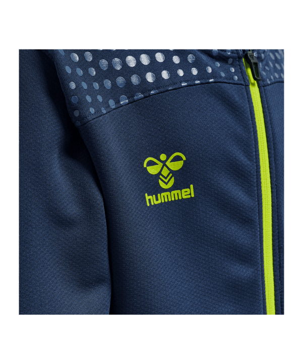 Hummel hmlLEAD Poly Trainingsjacke Kids Blau F7642 - blau