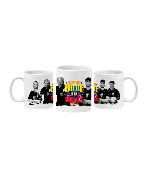 Battle of the Socials Tasse "Event Mug" Weiss - weiss