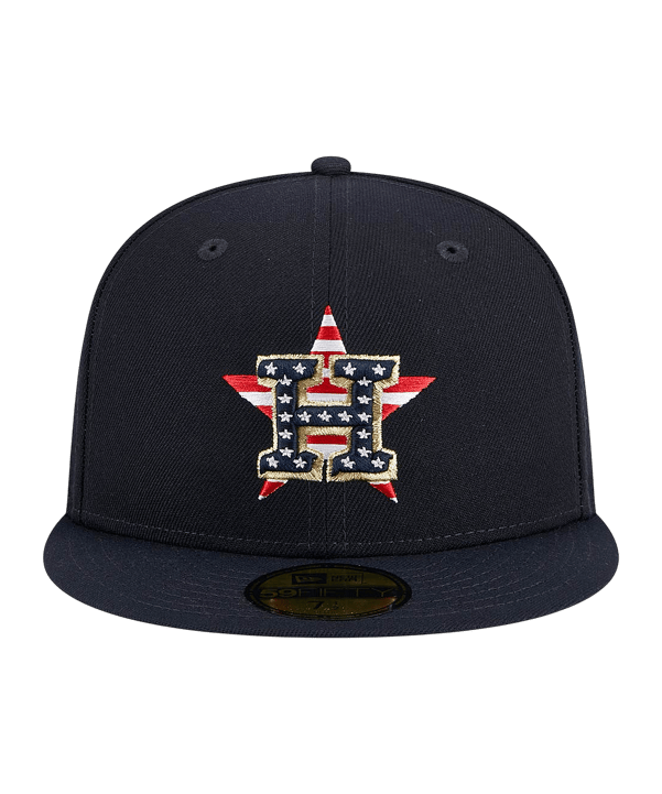 New Era Houston Astros 4th July 59Fifty Cap Blau - blau