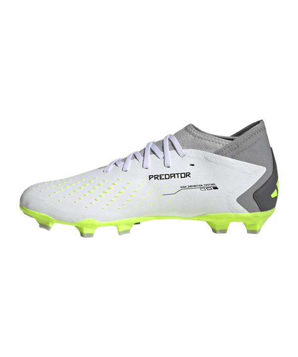 adidas Predator Accuracy.3 FG Crazyrush Weiss Schwarz Gelb - weiss