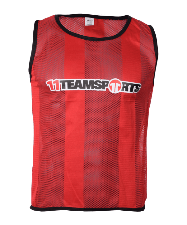 Cawila Trainingsleibchen 11TS 3er Set Rot - rot