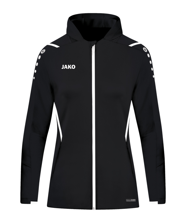 JAKO Challenge Trainingsjacke Damen Schwarz F802 - schwarz