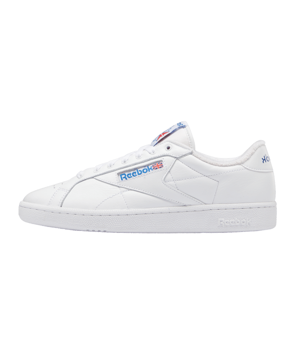 Reebok Club C Grounds Weiss Blau - weiss