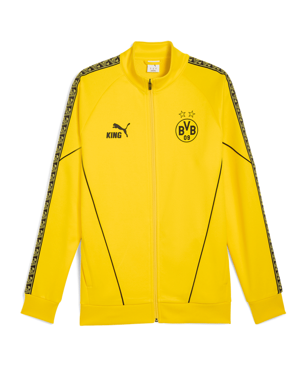 PUMA Borussia Dortmund King Anthem Jacke Gelb F01 - gelb