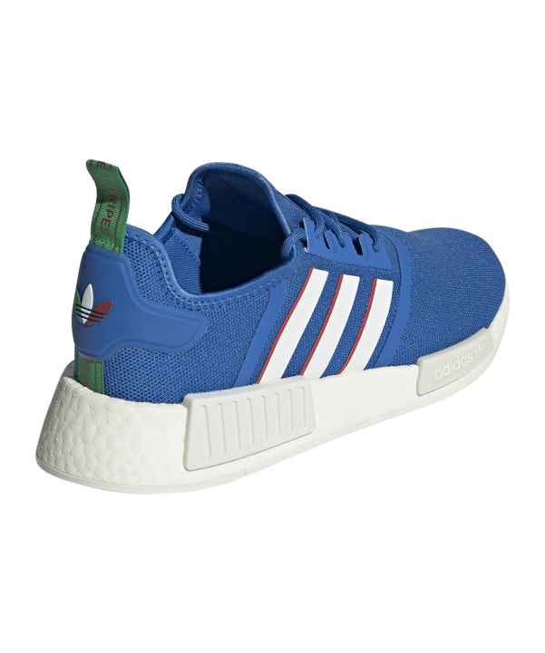 adidas Originals NMD R1 Blau Rot - rot