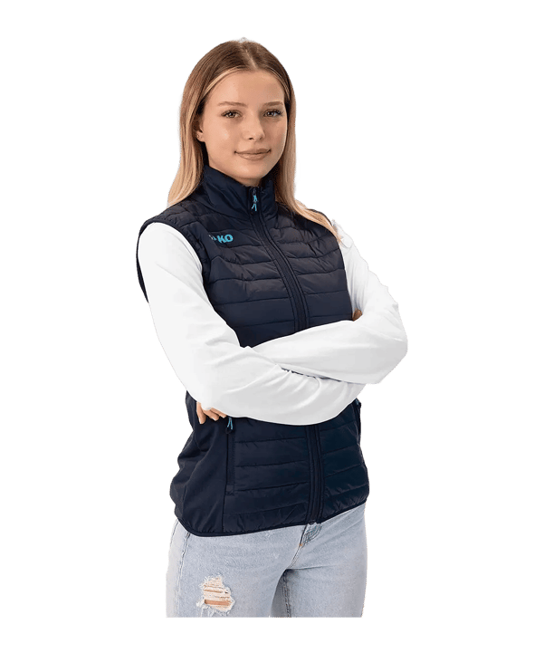 JAKO Steppweste Premium Damen Blau F99