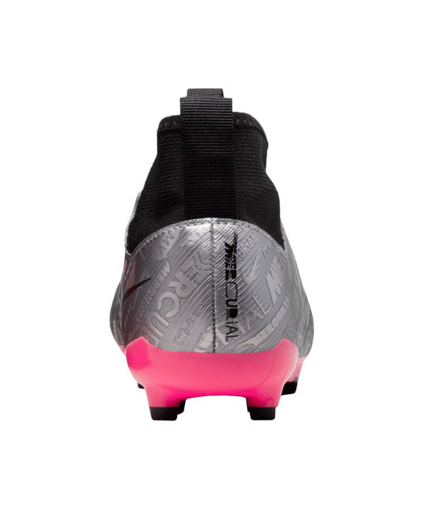 Nike Jr Air Zoom Mercurial Superfly IX Academy FG/MG XXV Kids Silber Pink F060 - silber