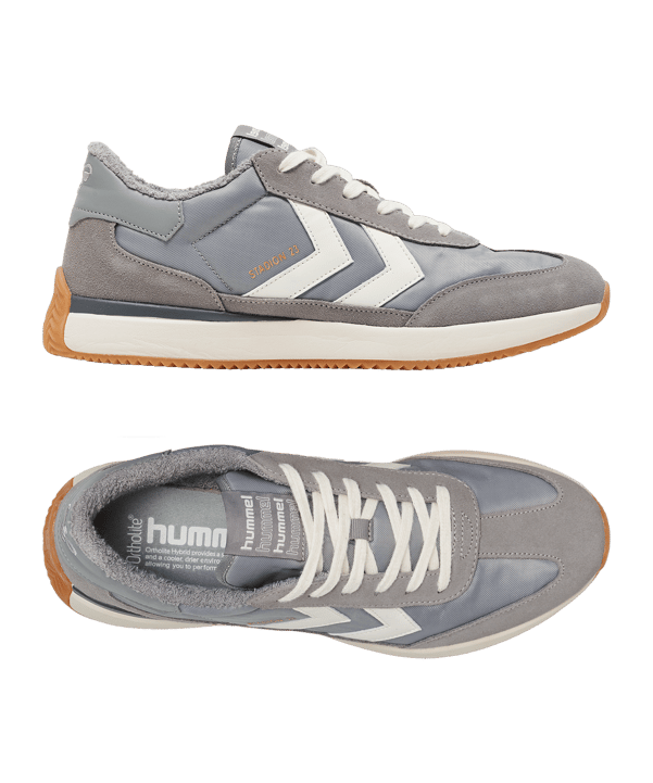 Hummel Stadion 23 Sneaker Grau F2858 - grau