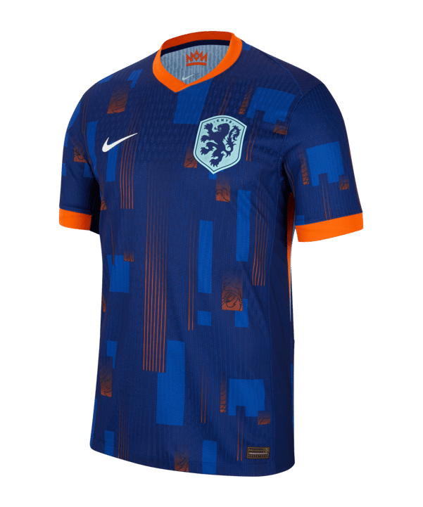 Nike Niederlande Auth. Trikot Away EM 2024 Blau F492 - blau