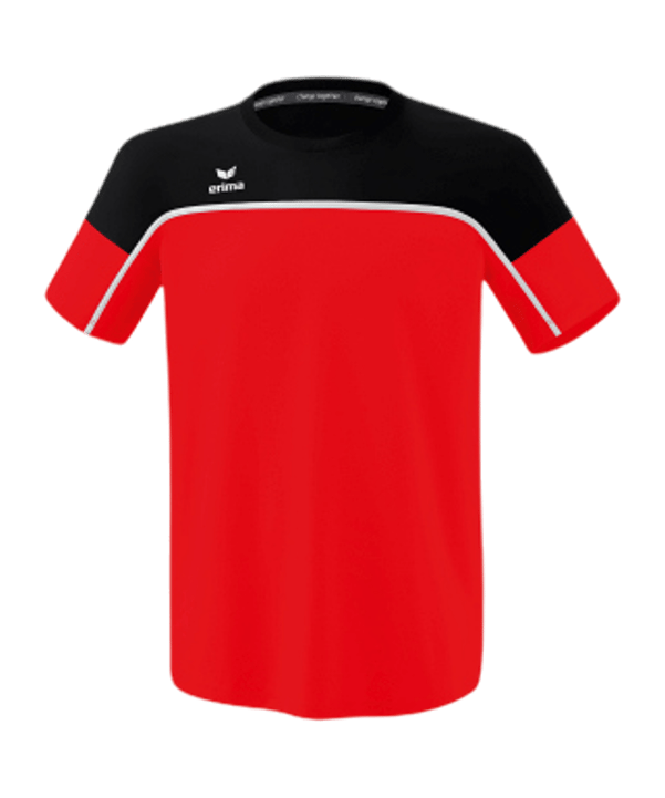Erima Change by T-Shirt Kids Rot Schwarz - rot