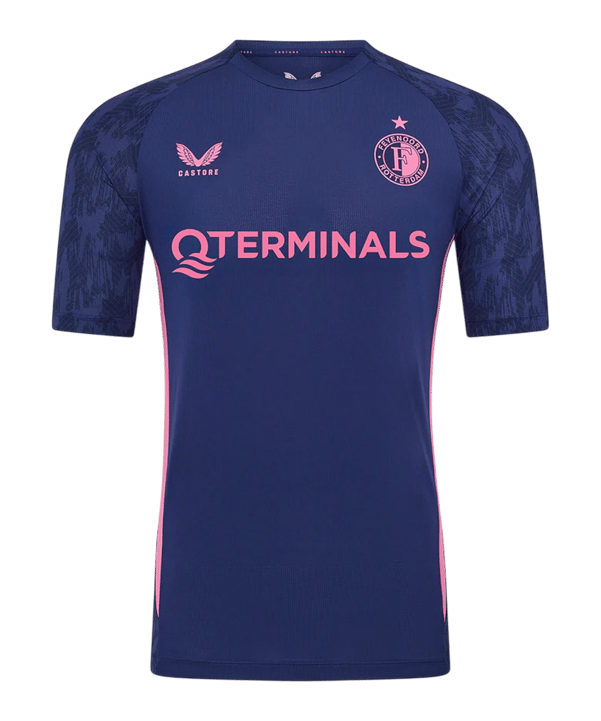 Castore Feyenoord Rotterdam Trainingsshirt Blau F163 - blau