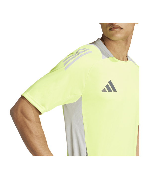 adidas Tiro 24 Competition Training Trikot Gelb Grau - gelb