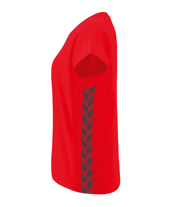 Erima Team Essential T-Shirt Damen Rot Grau - rot