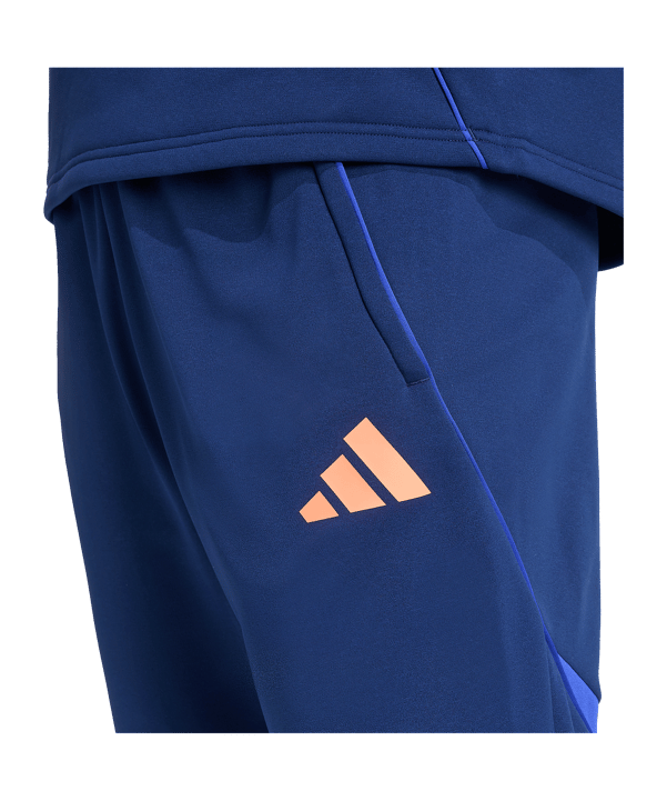 adidas Tiro25 Competition Winterized Hose Blau - blau