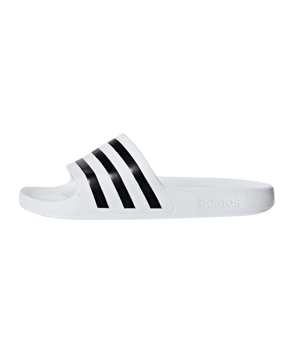 adidas Adilette Aqua Badelatsche Weiss - weiss