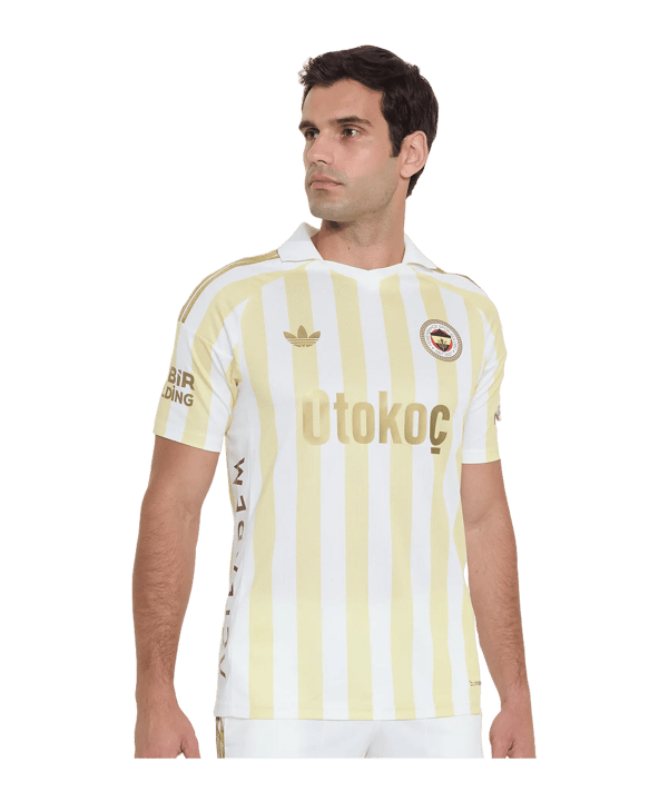 adidas Fenerbahce Istanbul Maglietta Away 2026/2027 Giallo - giallo