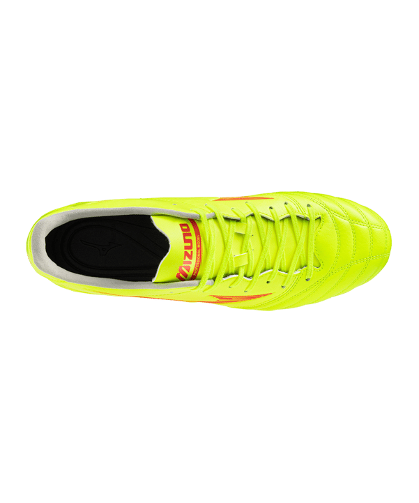 Mizuno Morelia Neo IV AG Dyna jaune rouge  jaune F45 - jaune