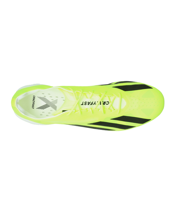adidas X Crazyfast+ FG Solar Energy Gelb Schwarz Weiss - gelb