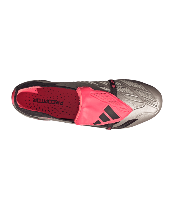 adidas Predator Elite FT FG Vivid Horizon Grau Pink - grau